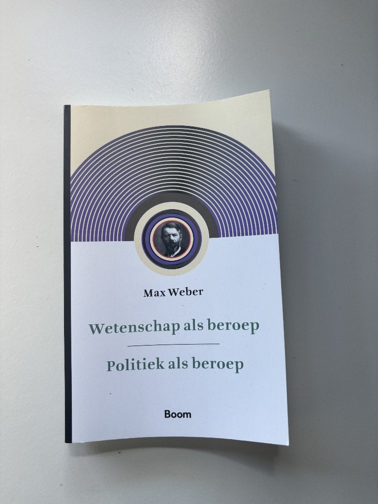 Wetenschap als beroep / Politiek als beroep - Max Weber, Boeken, Maatschappij en Samenleving, Nieuw, Ophalen of Verzenden, Max Weber