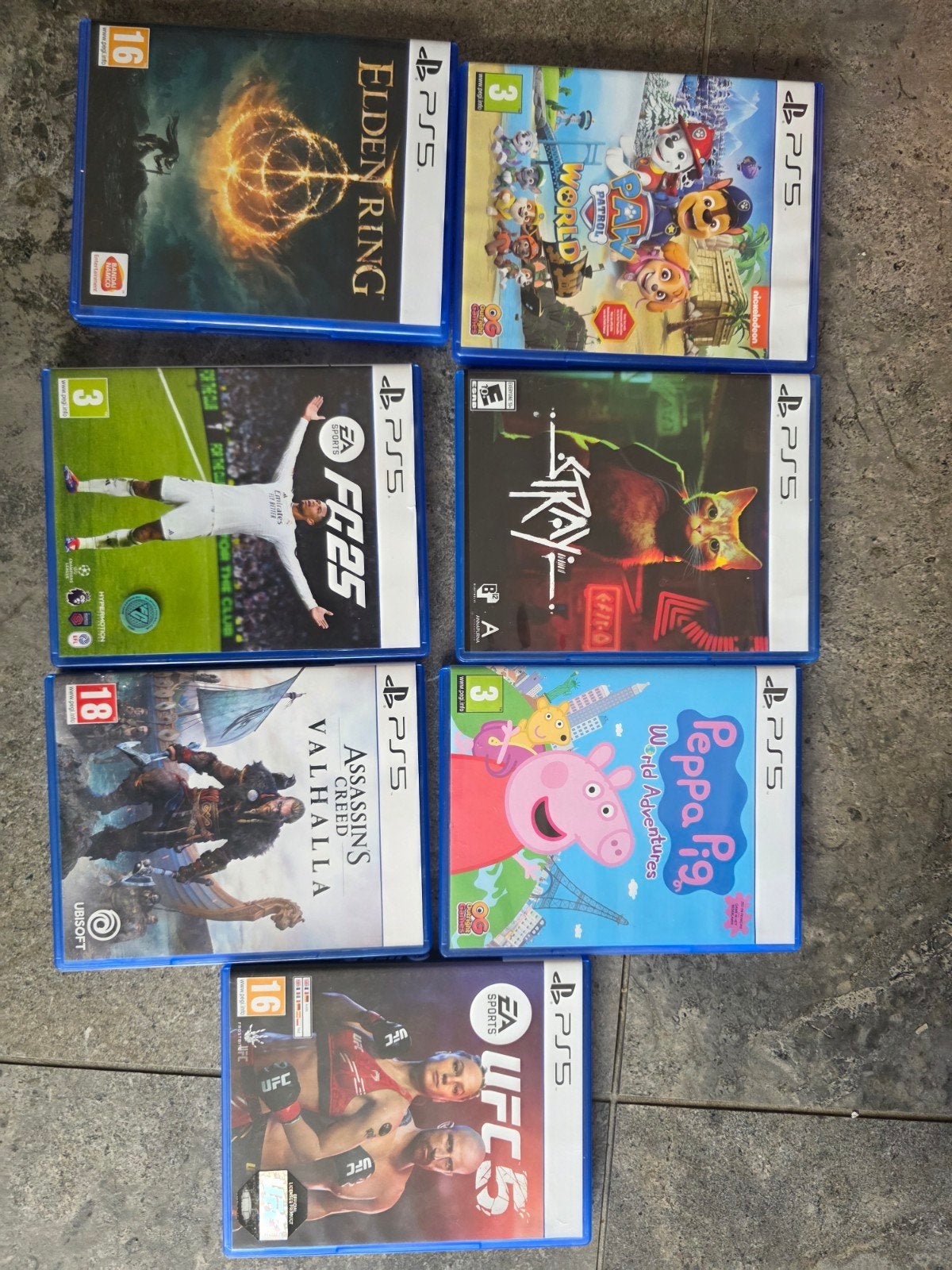 7 ps5 games te koop, Ophalen of Verzenden, Zo goed als nieuw