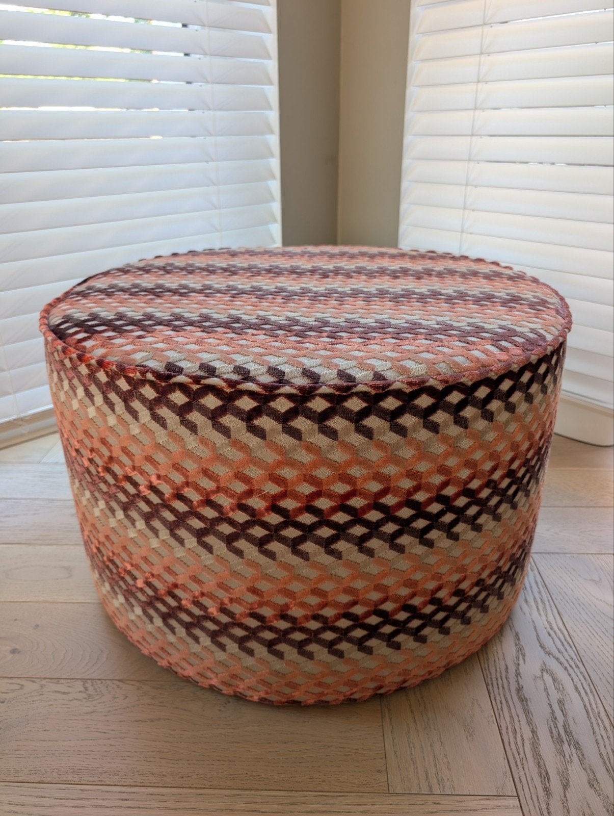 Chivasso poef Ø60 cm, 7425 hg, Diba design, Nieuw, Ophalen of Verzenden