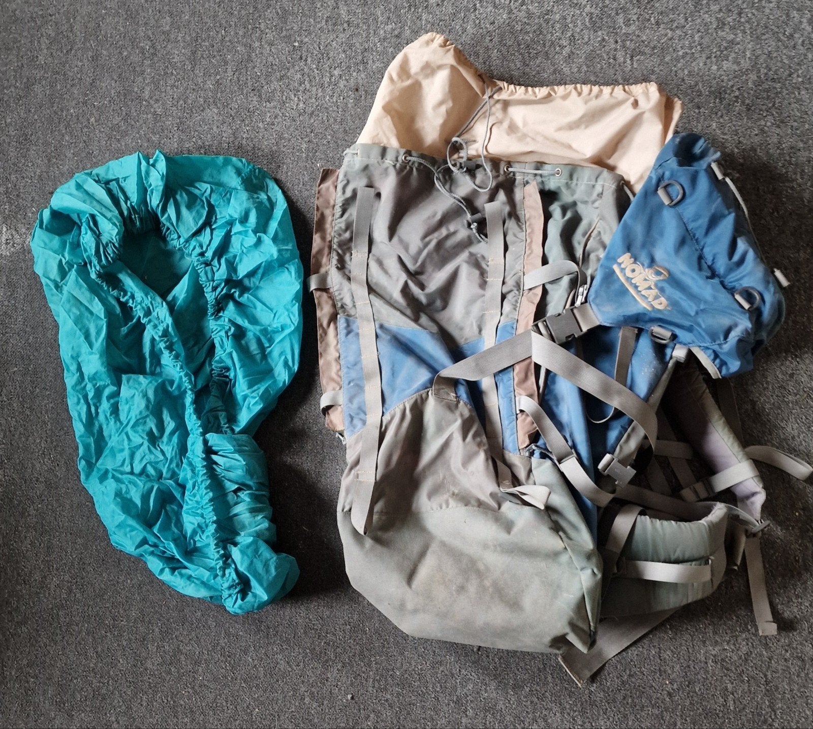 Nomad North Ridge Vintage Trekkingrugzak - Robuust & Ruim, Ophalen, Gebruikt