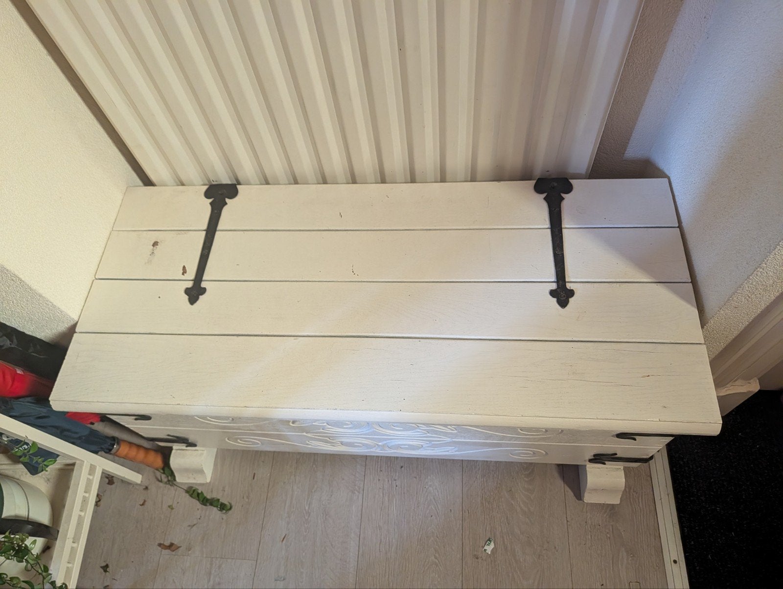 Kist/Opbergbank voor gang of slaapkamer, Gebruikt, 100 tot 150 cm, 100 tot 125 cm, Ophalen