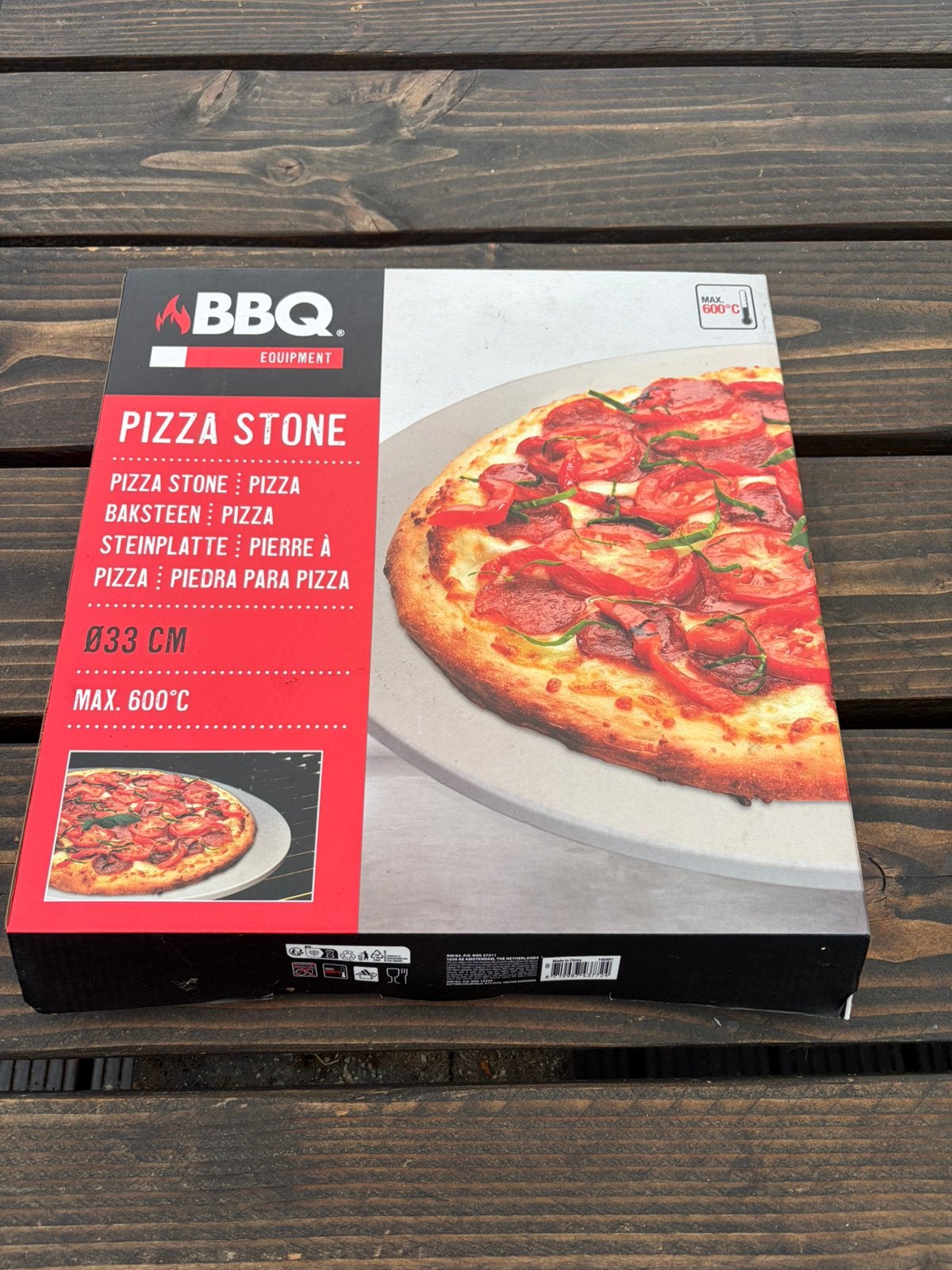 Pizza plaat voor BBQ, Ophalen of Verzenden, Zo goed als nieuw