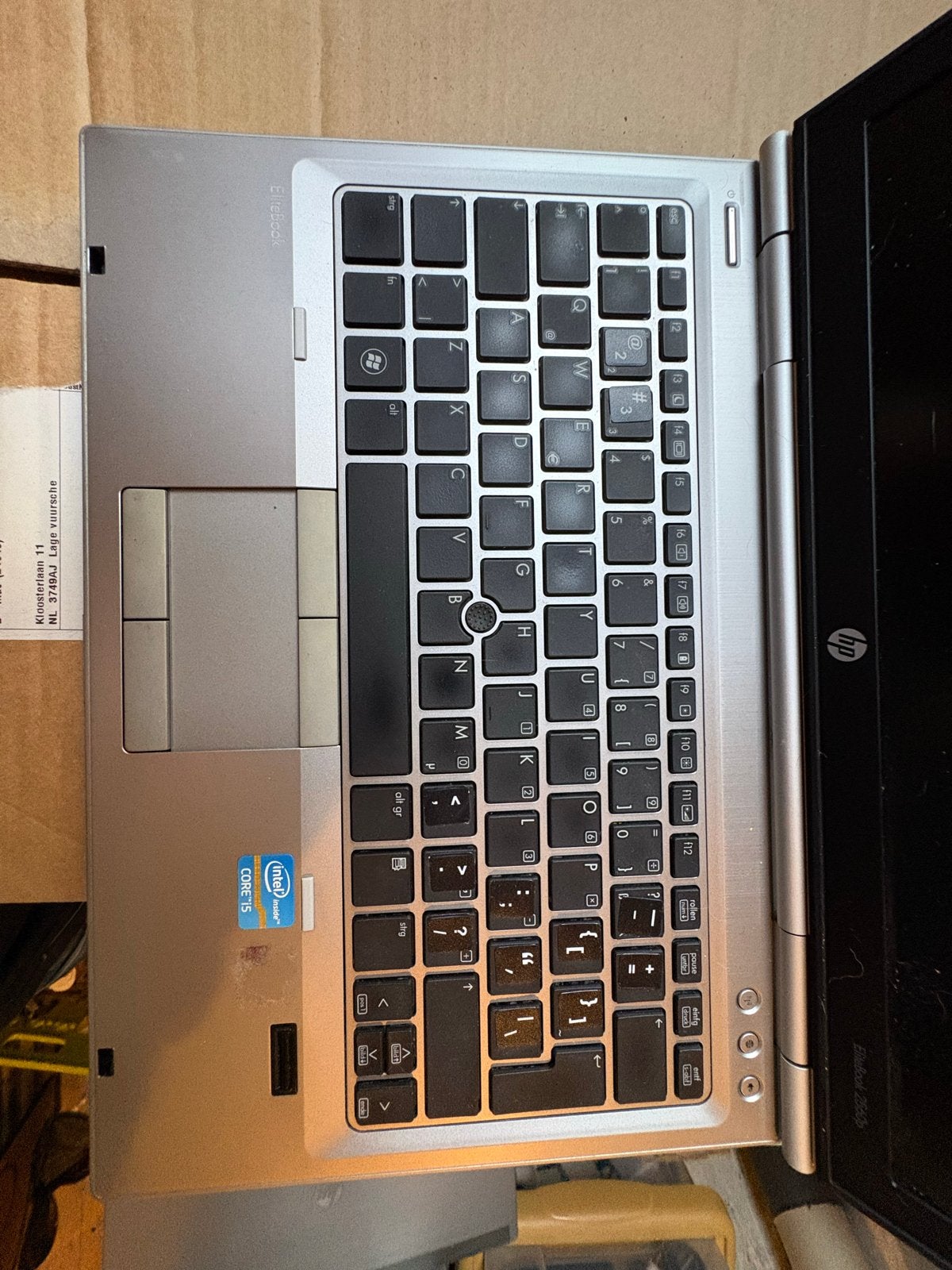 HP Elitebook 12,5" i5 en HP Elite 6440p met Windows 10, Ophalen, Gebruikt, 12 inch