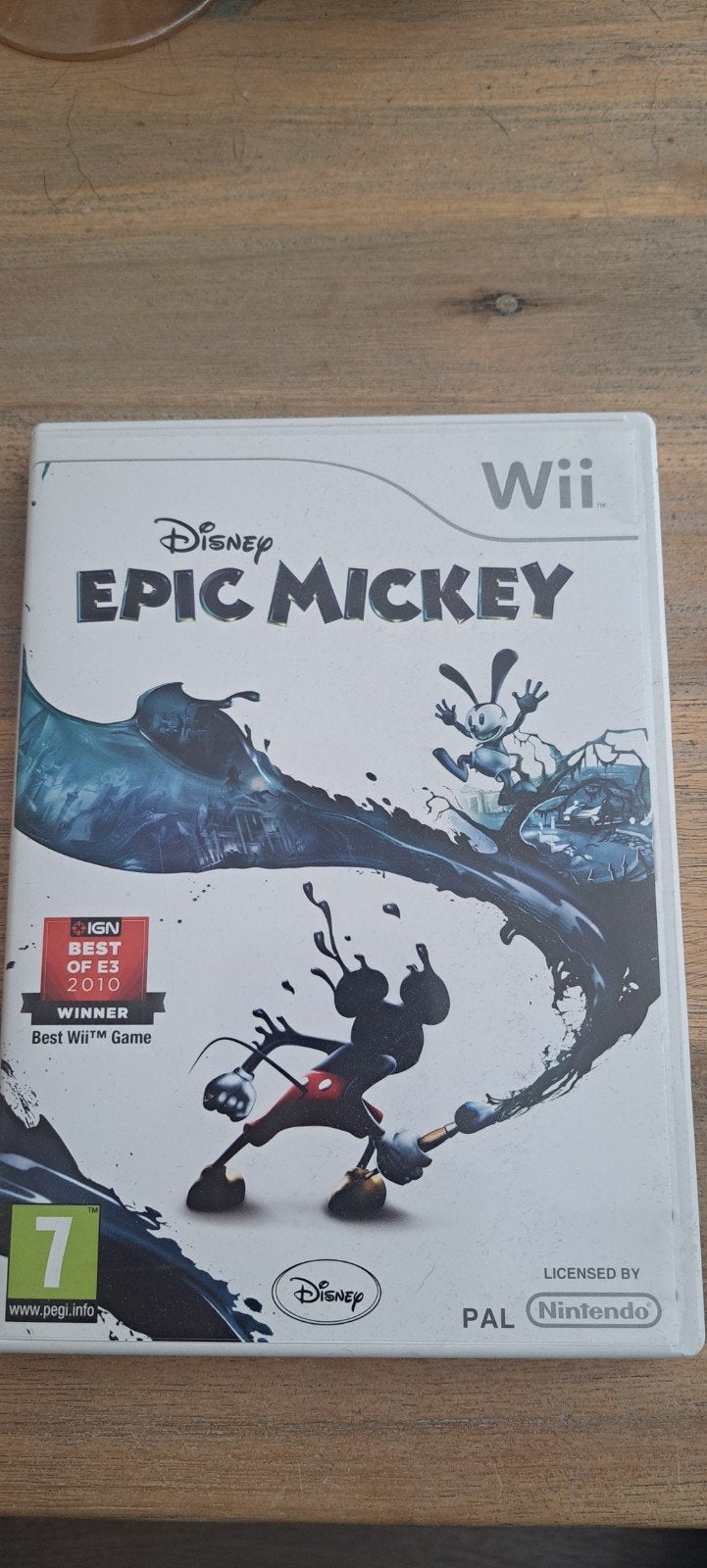Disney Epic Mickey - Wii (PAL), Spelcomputers en Games, Avontuur en Actie, Gebruikt, 1 speler, Ophalen of Verzenden