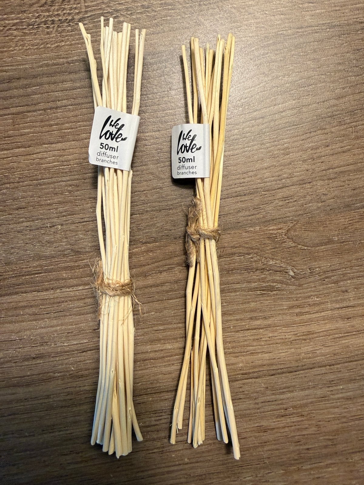 We Love 50 ml diffuser branches (30 stokjes) geurstokjes, Overige typen, Nieuw, Ophalen of Verzenden, Overige merken