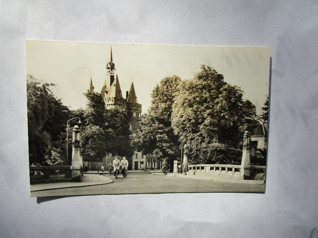 Ansichtkaart Zwolle - Sassenpoort uitgave N.P.Z, Verzenden, Voor 1920, Gelopen, Overijssel