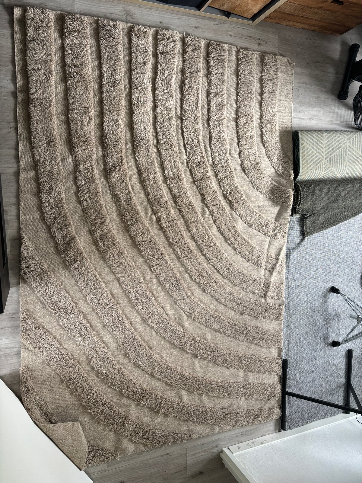 Kwatum beige Floyd vloerkleed, Ophalen, Beige, 150 tot 200 cm, 200 cm of meer