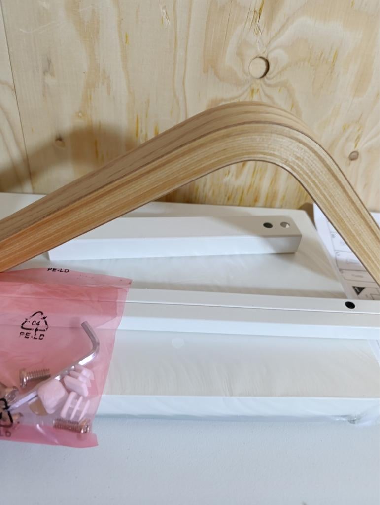 Handdoekrek apart model nieuw, Ophalen of Verzenden, Nieuw, Wit