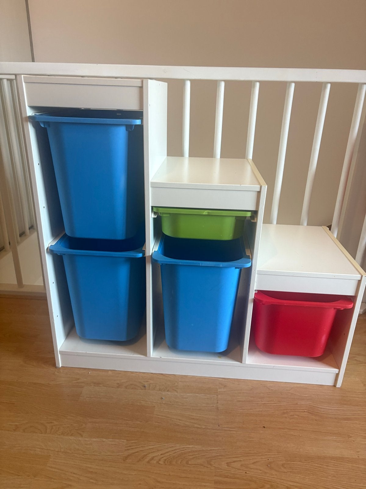 IKEA Trofast opbergkast met bakken - Ideaal voor kinderkamer, Gebruikt, Kast, 75 tot 100 cm, Minder dan 50 cm