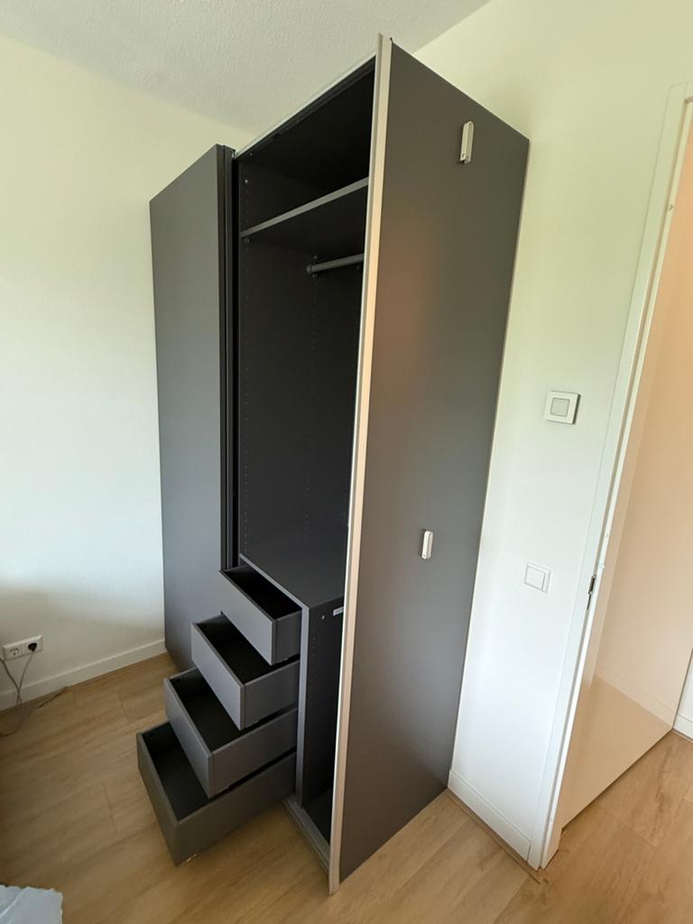 IKEA Pax kast met schuifdeuren (150x236x58 cm), Ophalen, Gebruikt, 200 cm of meer, 150 tot 200 cm