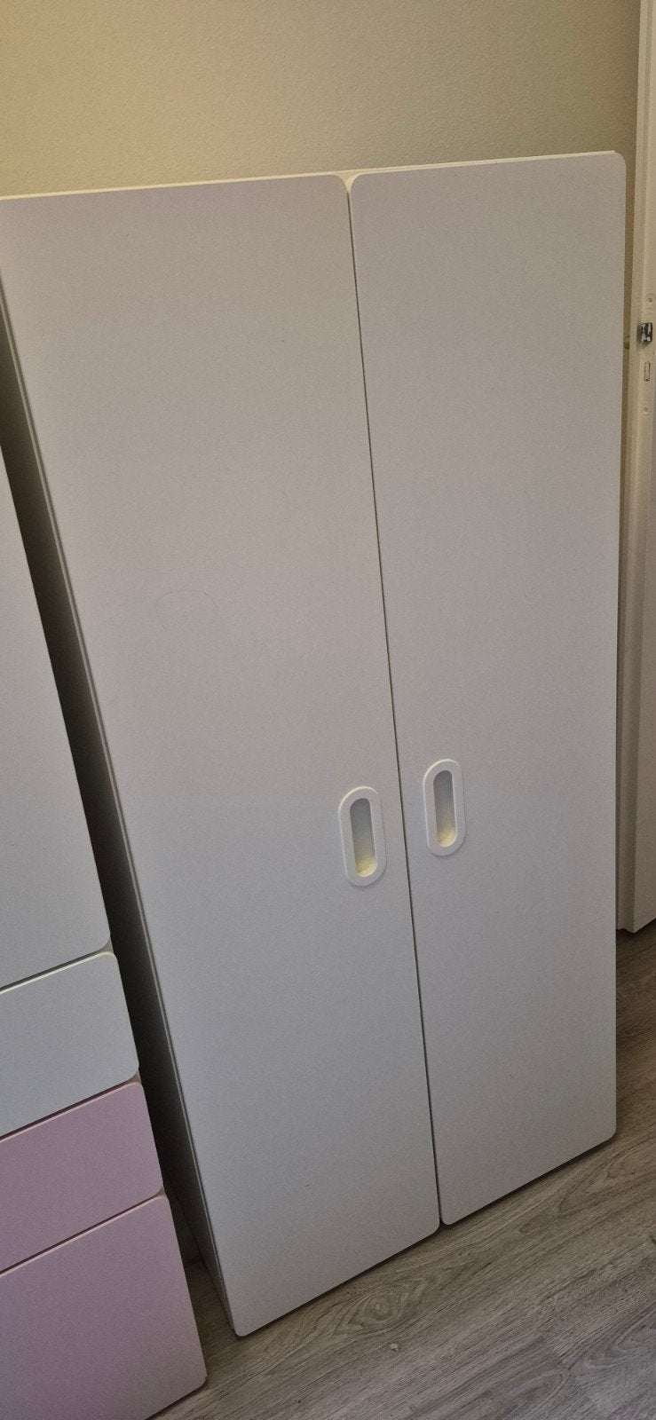 2 kledingkasten voor meisje, Ophalen, Gebruikt, 100 tot 150 cm, 150 tot 200 cm