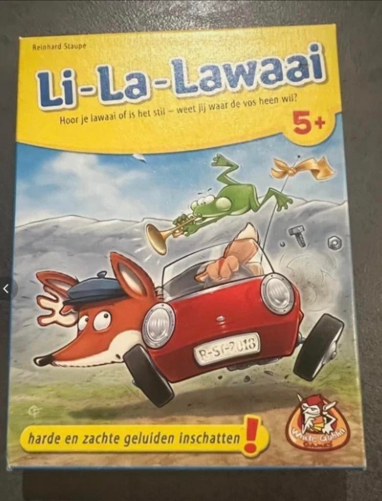 White Goblin Games Li-La-Lawaai, Ophalen of Verzenden, Zo goed als nieuw