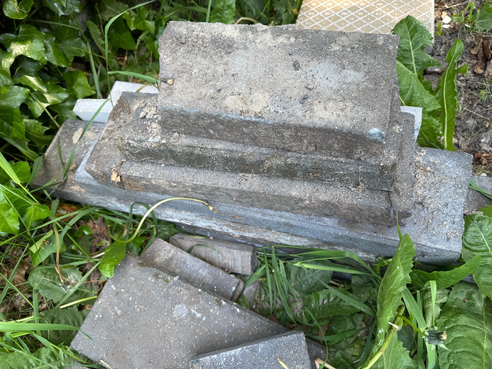 Stoeprandjes, Ophalen, Zo goed als nieuw, Beton, Klinkers
