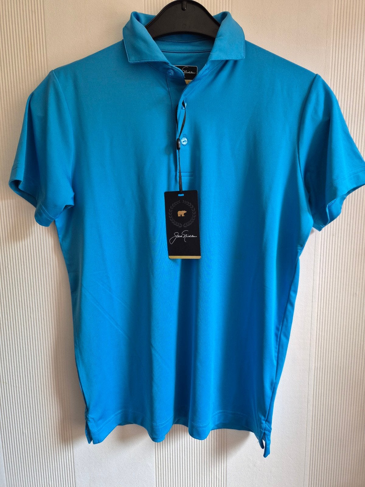 Mooi poloshirt voor golf van Jack Nicklaus, NIEUW, maat S/M, Ophalen of Verzenden, Nieuw, Maat 46 (S) of kleiner, Blauw