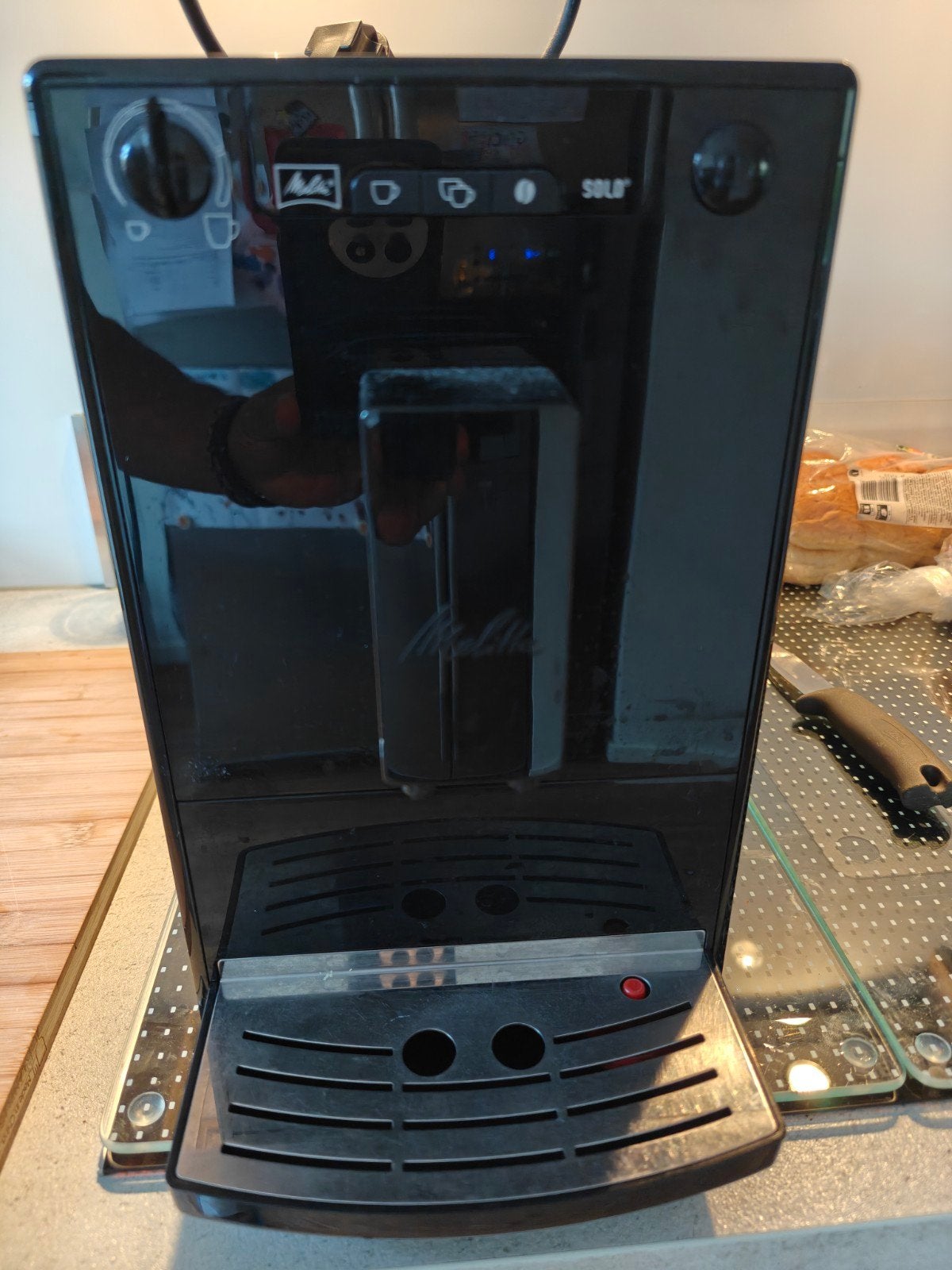 melitta solo E950-322, Witgoed en Apparatuur, Ophalen of Verzenden, Gebruikt, Koffiemachine