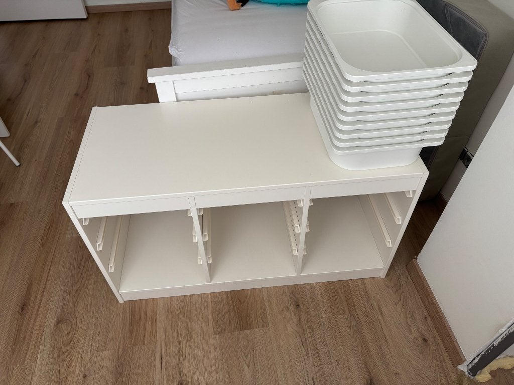 IKEA TROFAS met kleine bakken, Ophalen, Zo goed als nieuw