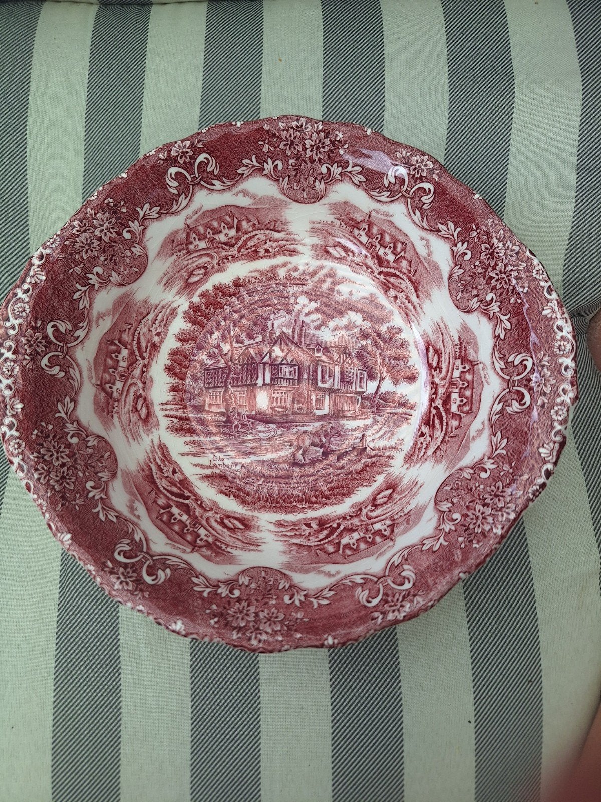 Grindley English Country Inns schaal - 23x21 cm, Ophalen of Verzenden