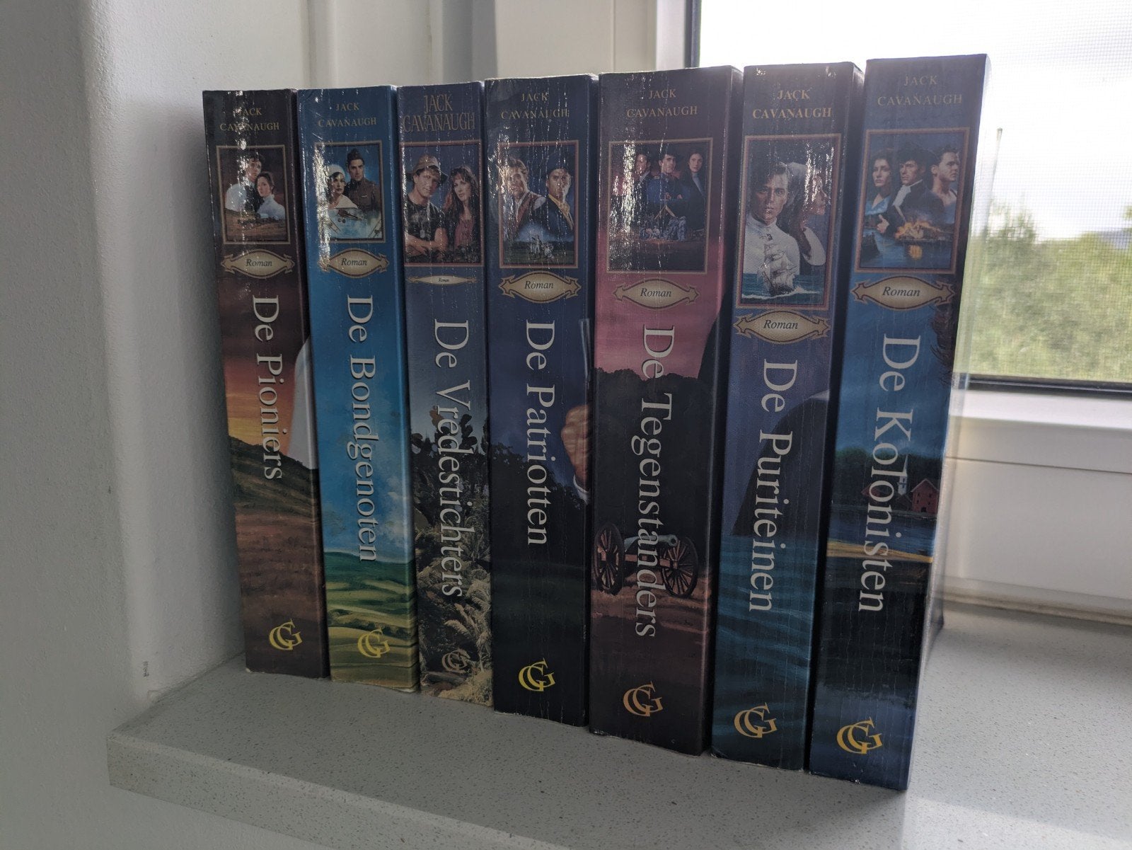 Jack Cavanaugh - De Pioniers serie (7 boeken), Boeken, Ophalen of Verzenden, Zo goed als nieuw, Jack Cavanaugh, Nederland