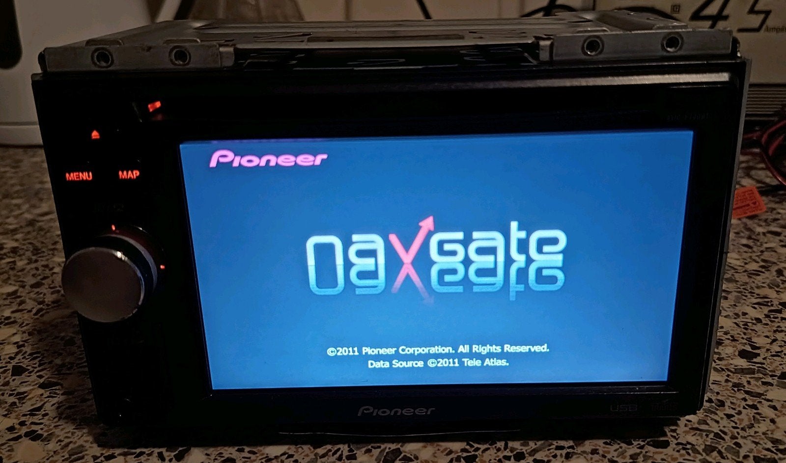 Pioneer Avic F700BT 2 Din Met GPS, Ophalen of Verzenden, Gebruikt