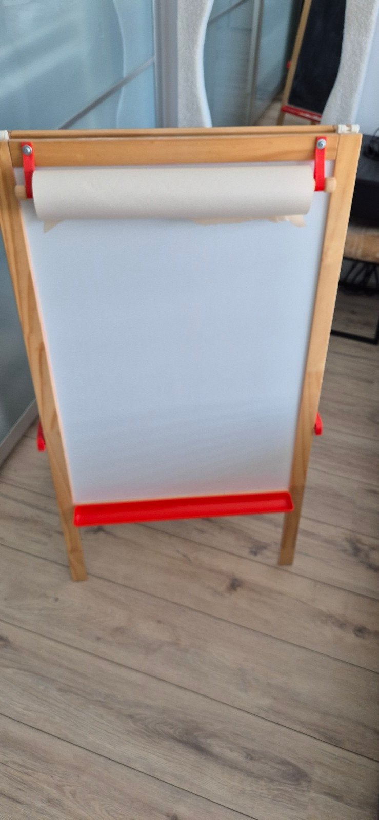 IKEA MÅLA Krijtbord / Whiteboard met papierrol, Ophalen, Gebruikt, Taal en Lezen
