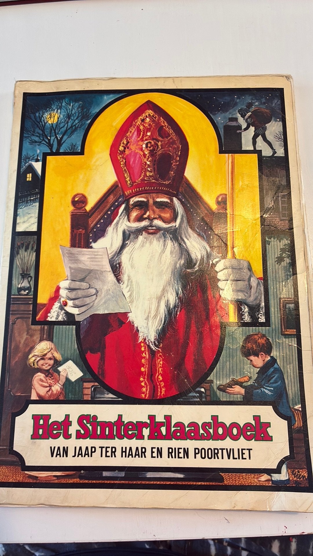 Het Sinterklaasboek & Het Kerstboek (2-in-1) - 5e druk, Ophalen of Verzenden, Gelezen, Sprookjes