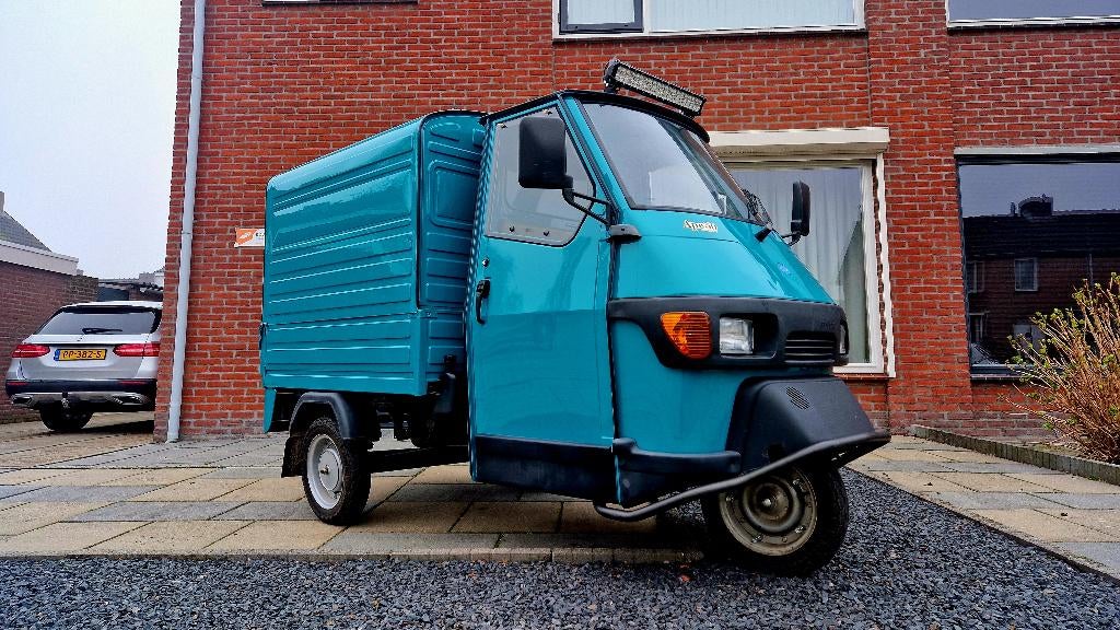 GERESERVEERD! - Piaggio ape50 europe 2018 APE VAN vespacar, Ophalen, Gebruikt
