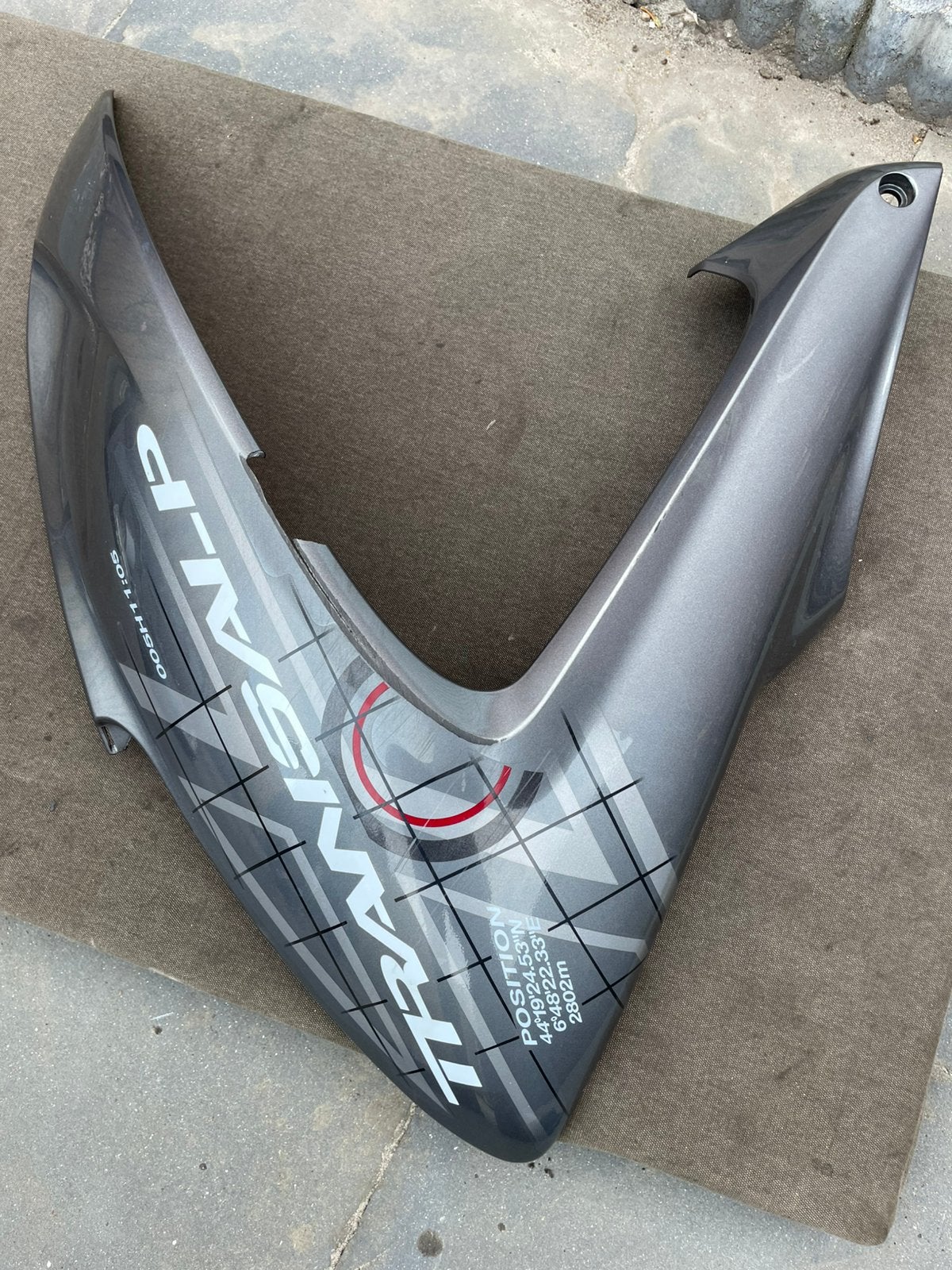 Honda Transalp 700 kappen, Motoren, Ophalen, Gebruikt