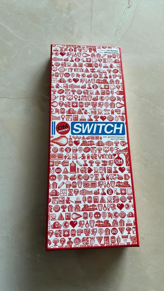 Omdenken switch gezelschapsspel NIEUW, Hobby en Vrije tijd, Gezelschapsspellen | Bordspellen, Ophalen of Verzenden, Zo goed als nieuw