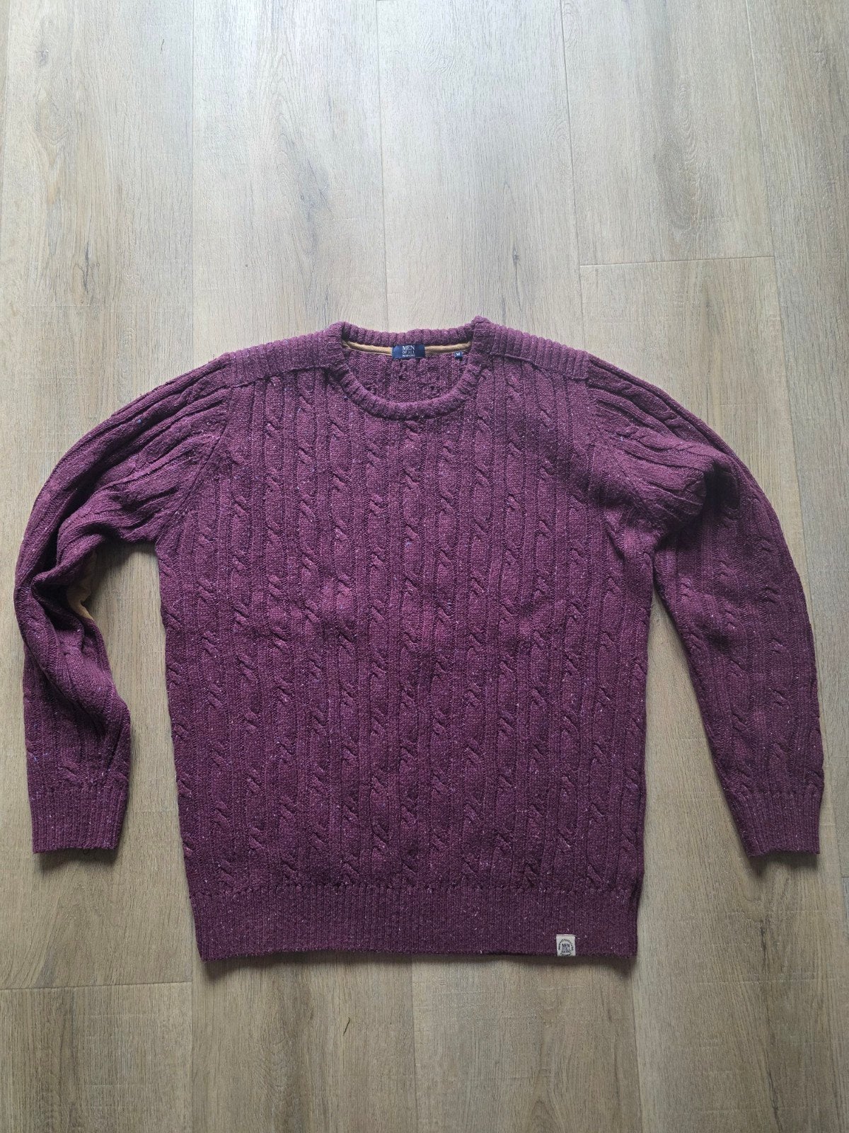MEN OF ALL NATIONS WOVEN TRUI SWEATER BORDEAUX ROOD | MAAT M, Maat 48/50 (M), Ophalen of Verzenden, Zo goed als nieuw, Men of all nations