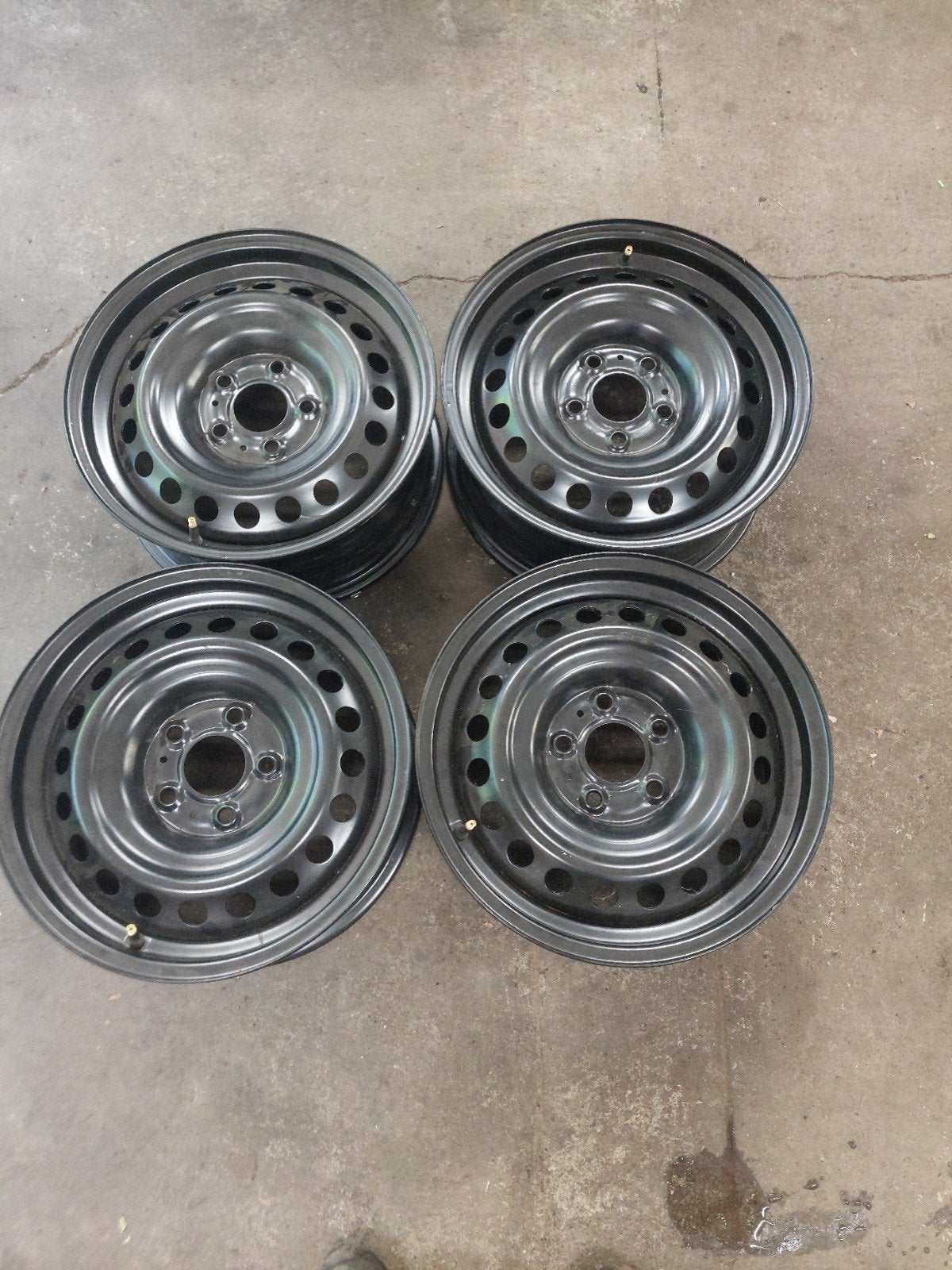 Set van 4 Nissan stalen velgen 16 inch, Ophalen, Nieuw