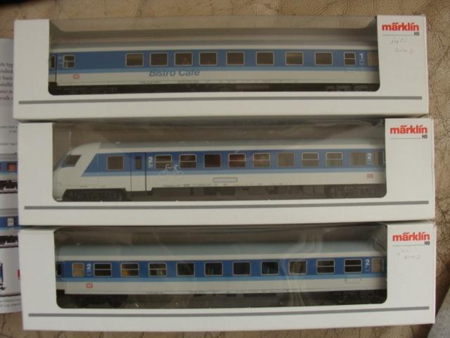 MARKLIN Set personenrijtuigen InterRegio, Wisselstroom, Ophalen of Verzenden, Märklin, Nieuw
