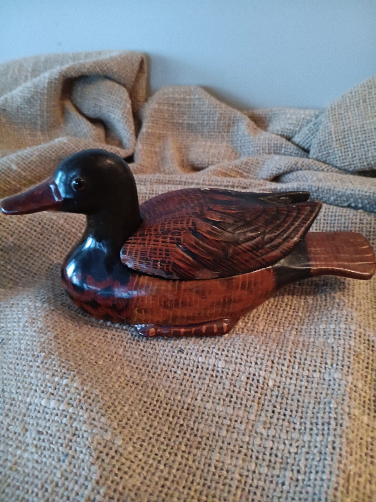 Brocante eend, Ophalen of Verzenden