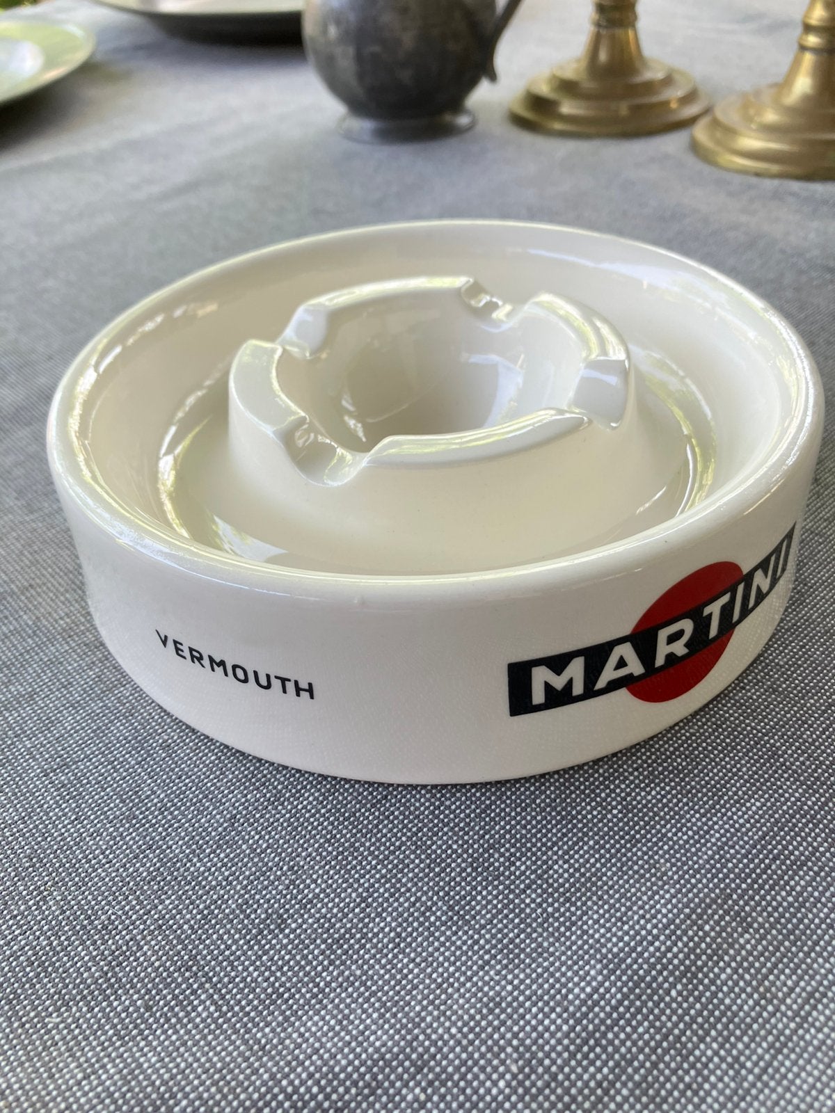 Asbak, Martine-Vermouth, gemaakt in Regout., Ophalen of Verzenden, Gebruikt
