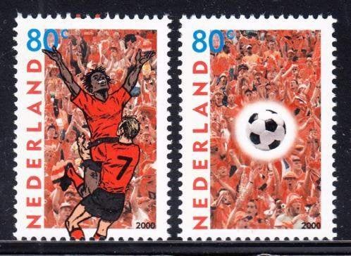 2895 - Nederland nvph 1888/1889 postfris , EK voetbal 2000, Postzegels en Munten, Verzenden, Na 1940, Postfris