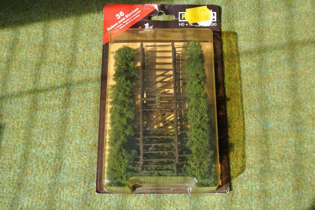 Faller 1490   36 wijnstokken om in te steken, Overige merken, Natuur, Gelijkstroom of Wisselstroom, Nieuw