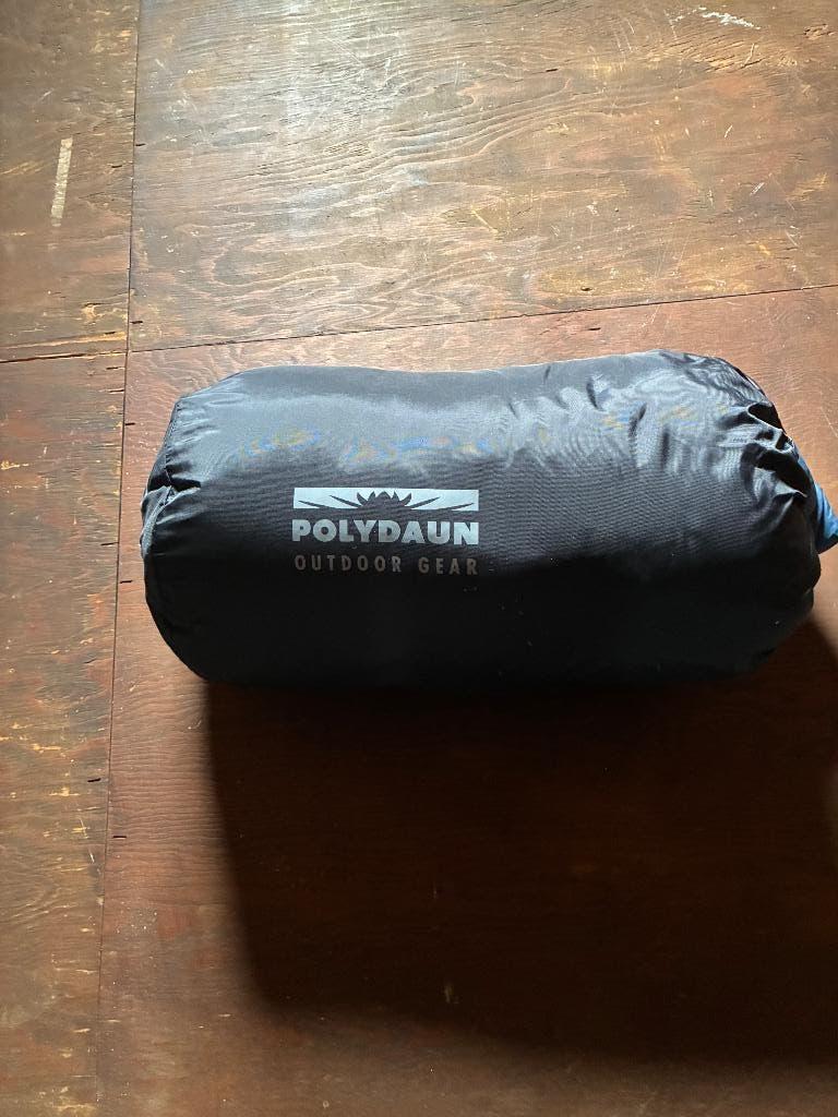 Polydaun slaapzak, 80cm x 205cm, Ophalen of Verzenden, Zo goed als nieuw