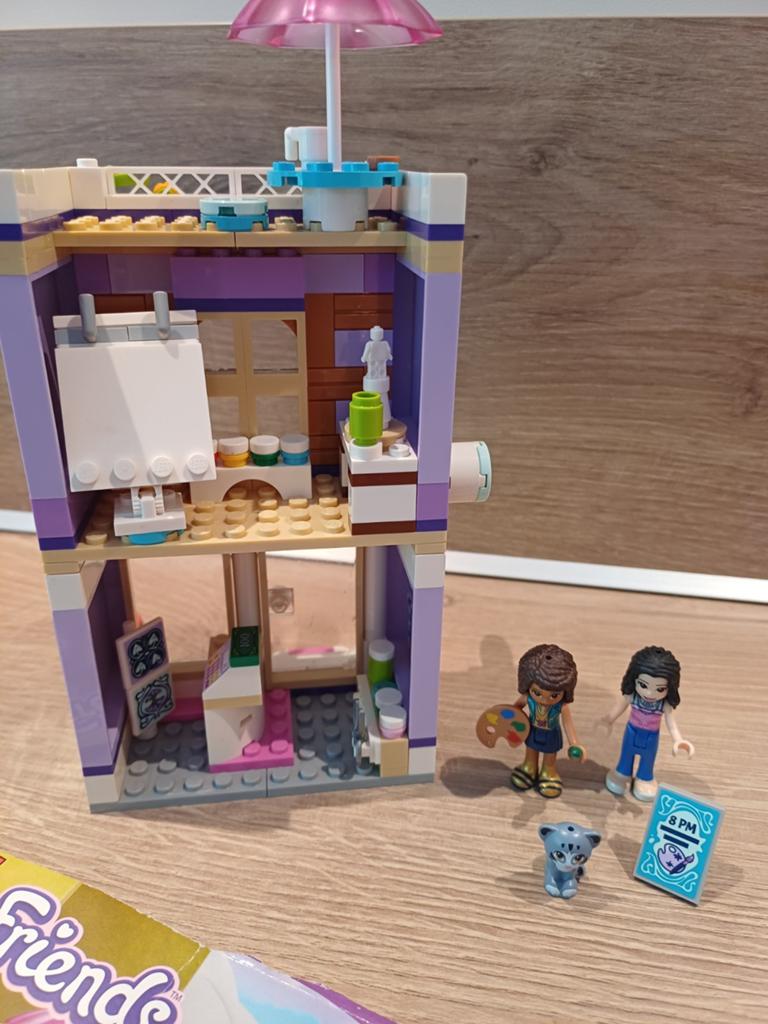 Lego Friends 41365 Emma's Kunststudio, Gebruikt, Lego, Friends, Ophalen of Verzenden