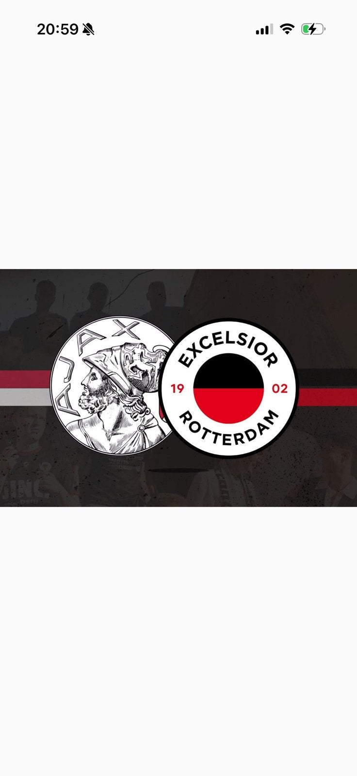 2 kaarten Ajax-Excelsior 19 sept. 20:00, Twee personen, September