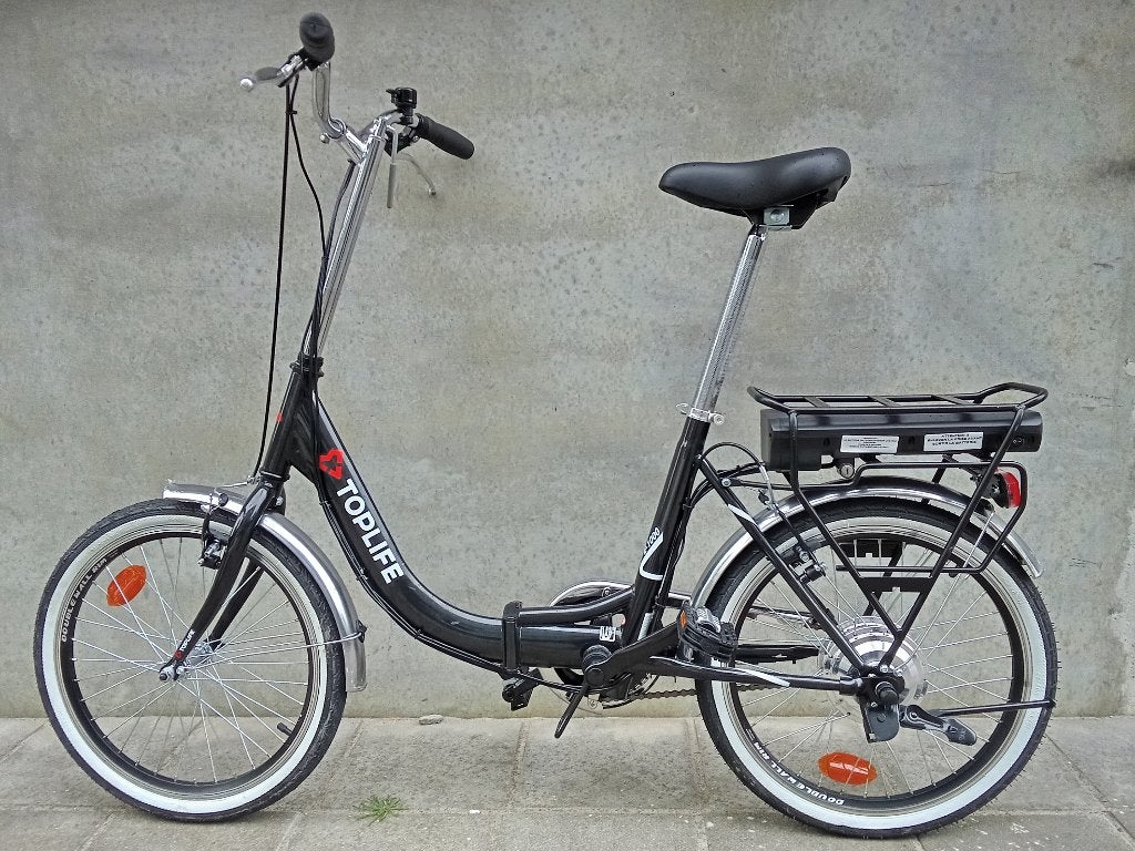 Nieuw elektrische vouwfiets van TopLife., Fietsen en Brommers, Fietsen | Vouwfietsen, Ophalen, 20 inch of meer, Velgrem, Nieuw