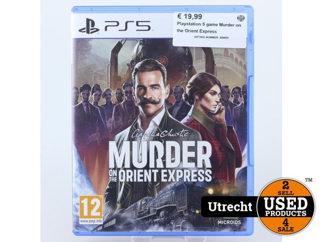 Playstation 5 game Murder on the Orient Express, Playstation, Zo goed als nieuw, Support@playstation.com, 2207 Bridgepointe Parkway
San Mateo, CA 94404
United States