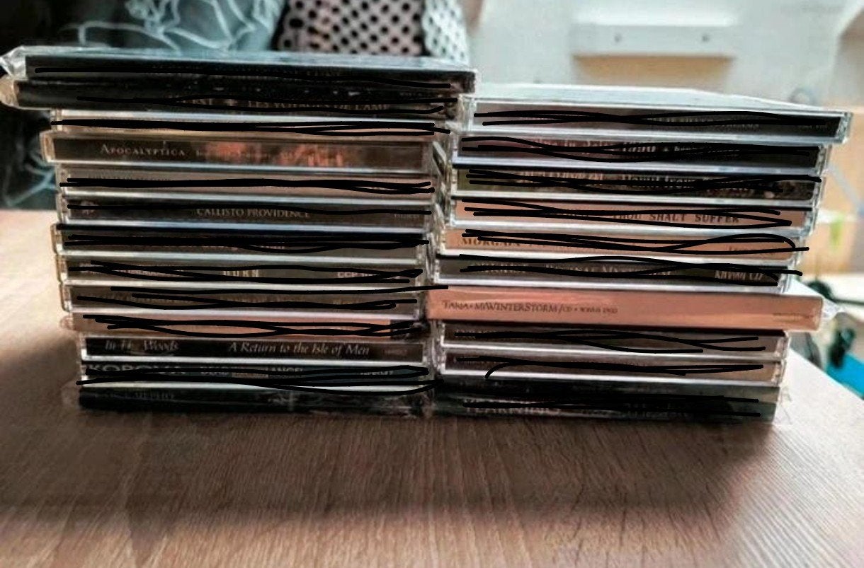 Black Metal - Death Metal - Doom Metal - Gothic - CD's, Ophalen of Verzenden, Zo goed als nieuw