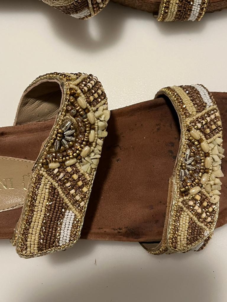 Bijna nieuw slippers van Lazamani maat 41, Ophalen of Verzenden, Zo goed als nieuw