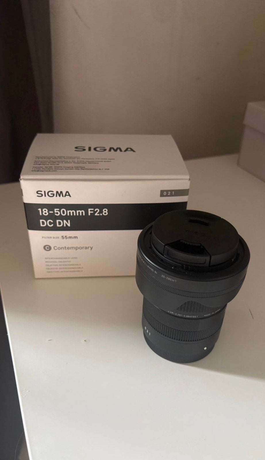 Sigma 18-50mm, Ophalen, Zo goed als nieuw, Standaardlens