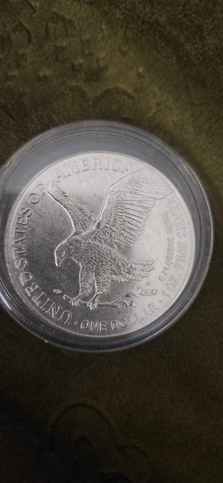 Zilveren American Eagle 1 oz munt 2025, Postzegels en Munten, Munten | Amerika, Ophalen of Verzenden, Noord-Amerika, Losse munt