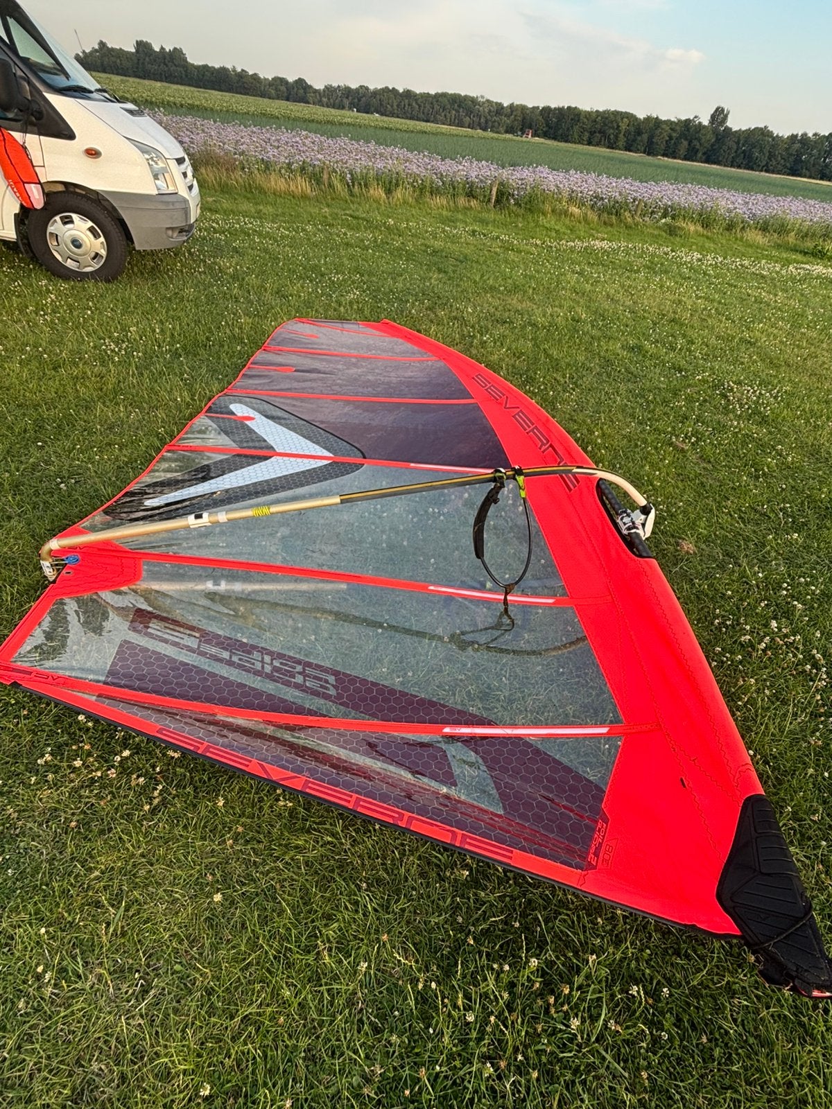 Foil Glide 2 -8.0, Ophalen, Zo goed als nieuw, Zeil