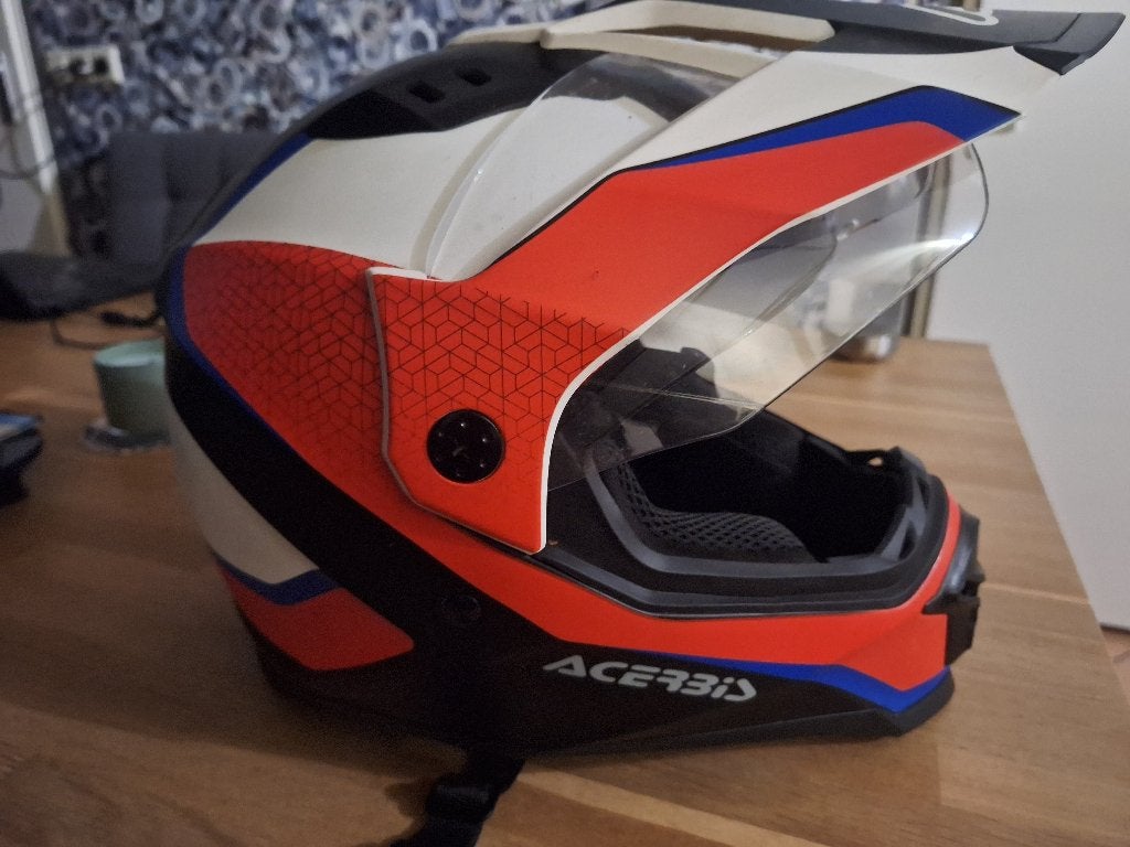 Nette Acerbis adventure helm maat S, Overige merken, Offroadhelm, Dames, Ophalen of Verzenden