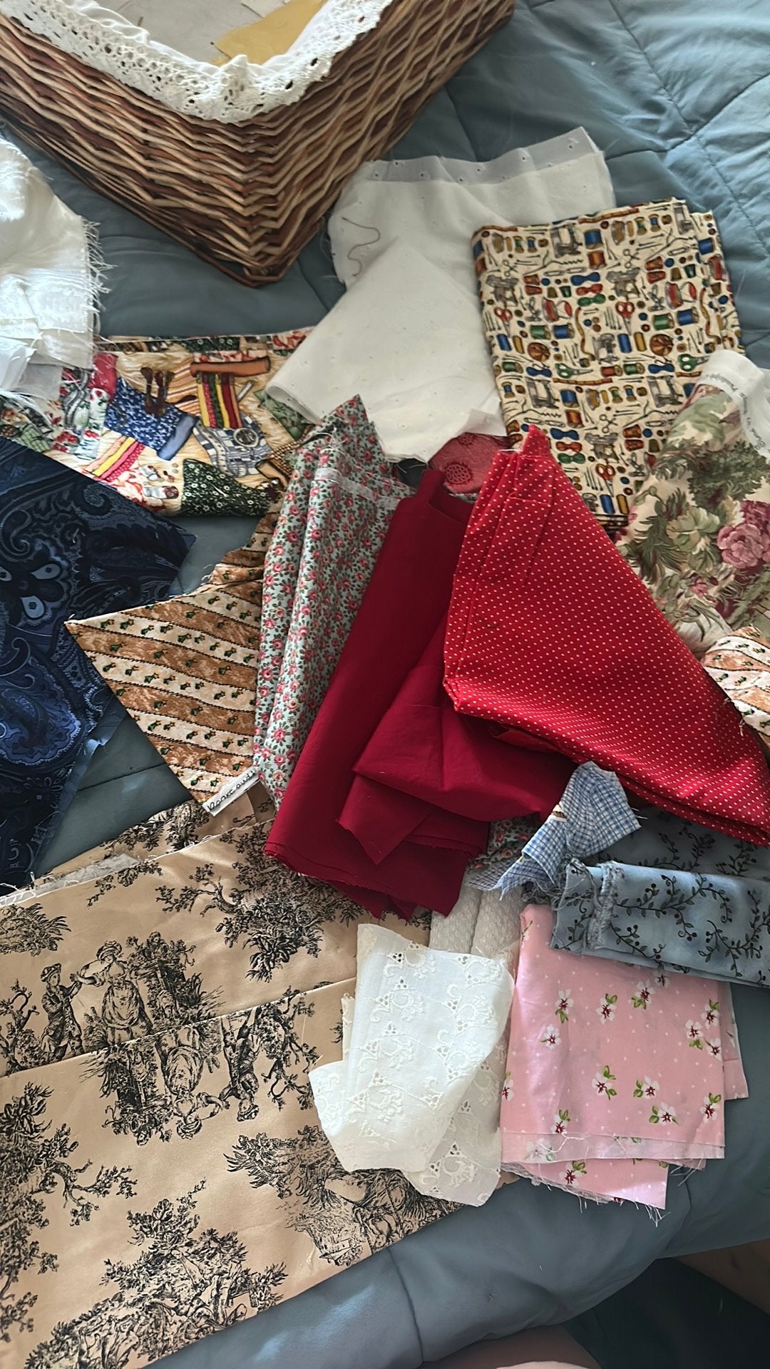 Quilt stoffen, Ophalen, Overige kleuren, Zo goed als nieuw, 30 tot 120 cm