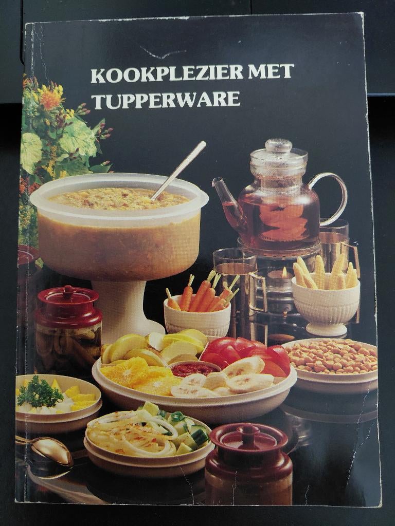 Kookplezier met Tupperware, leuk oud boekje., Verzenden, Gebruikt, Overige typen