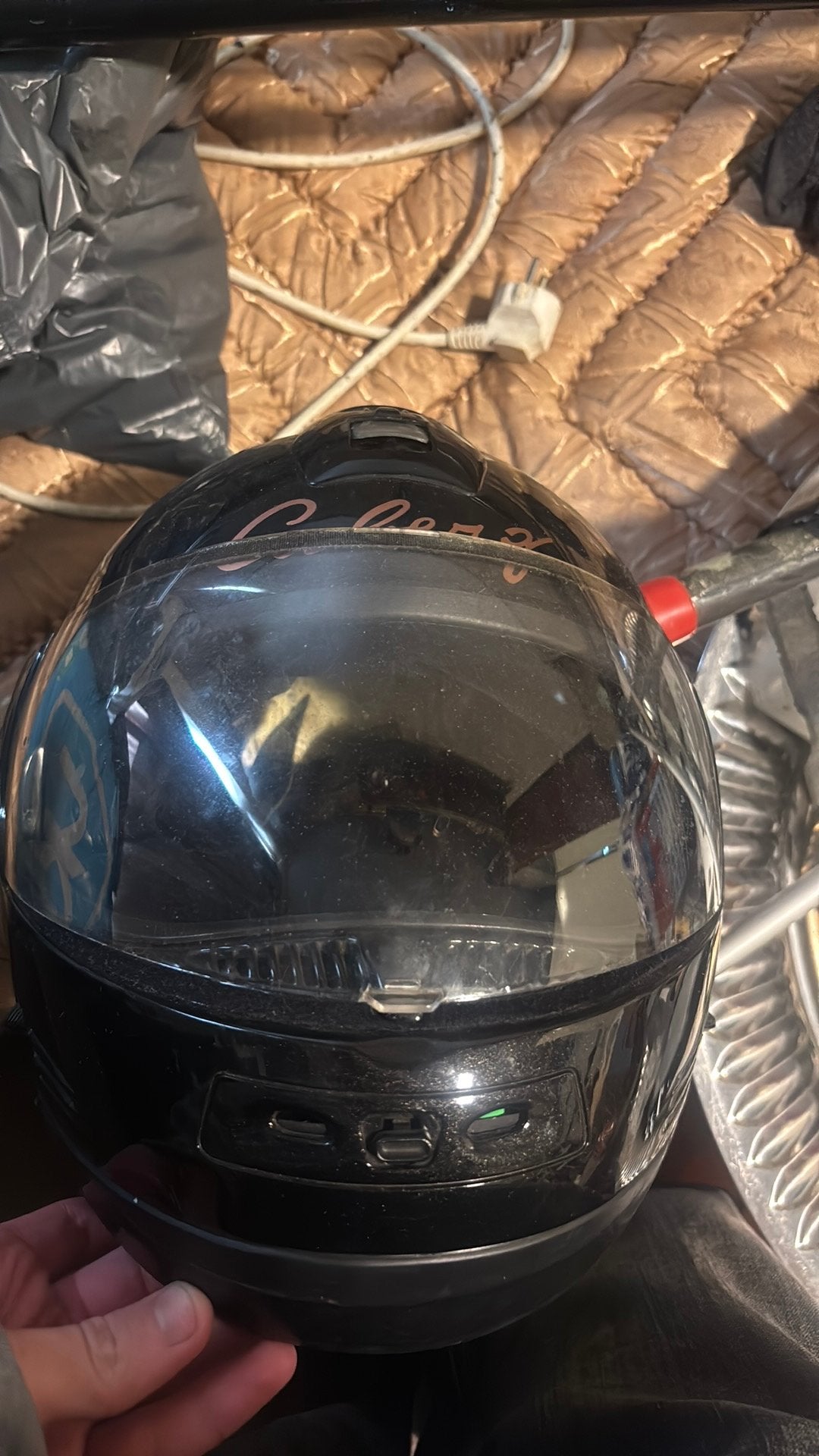 Helm, Fietsen en Brommers, Ophalen, Zo goed als nieuw