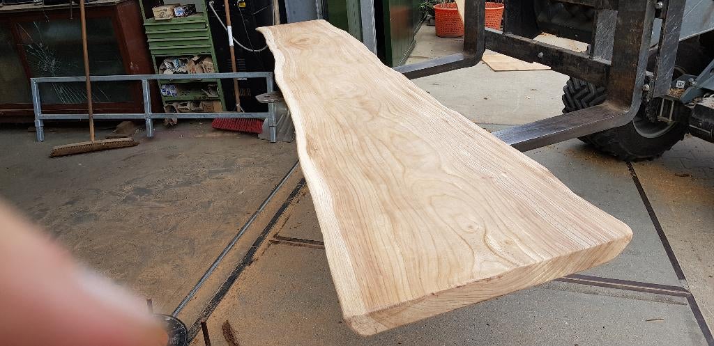 Boomstamtafel, boomstamplank, boomplank, schaaldelen,, Ophalen, 100 tot 150 cm, Overige vormen, Nieuw